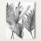 Silhouette florale - Gris (Dos)