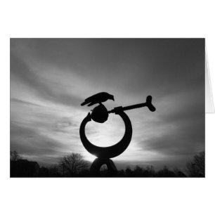 Silhouette hiver - Noir