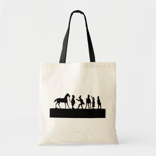 Silhouette: Horse Dealer Tote Bag (Voorkant)