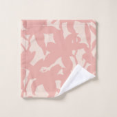 Silhouette Lily rose (Gant de toilette)