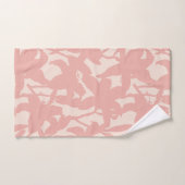 Silhouette Lily rose (Serviette à main)