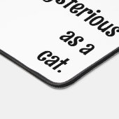 Silhouette minimaliste de chat noir Inspiration (Coin)