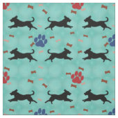 Silhouette Mutts Stof (Swatch)