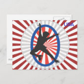 Silhouette of a Skater - Briefkaart (Voorkant / Achterkant)