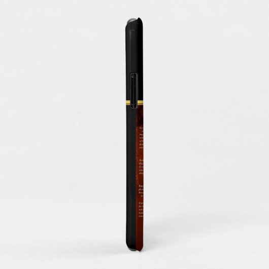 Silhouette Orange Tree avec Coque de coucher orang (Dos/Droite)