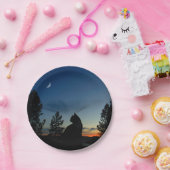 Silhouette Papieren Bordje (Feest)