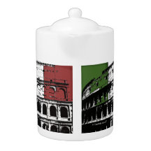 Silhouette romaine contemporaine de Colisé