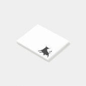 Silhouette Running with the Bulls Spain Post-it® Notes (Schuin)