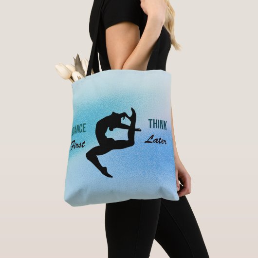 Silhouette & Sac fourre-tout de devis pour danseus (De près)