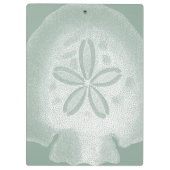 Silhouette Sand Dollar Klembord (Achterkant)