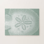 Silhouette Sand Dollar Legpuzzel (Horizontaal)