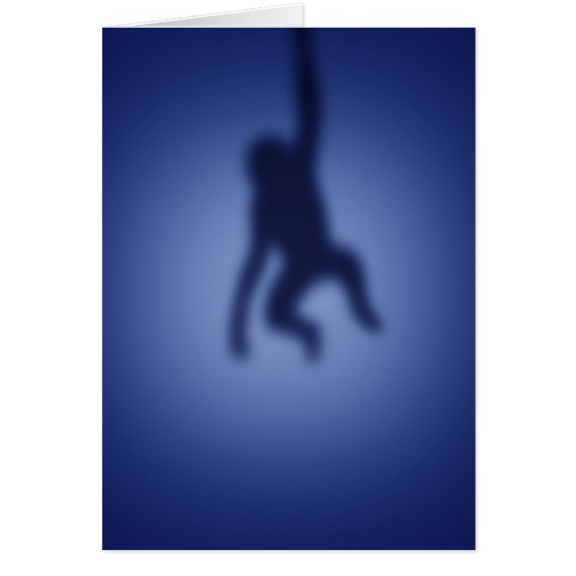 Silhouette singe (Devant)