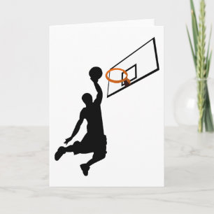 Silhouette Slam Dunk Kaart