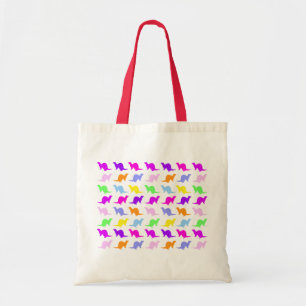 Silhouette van 8ferret (1-3) tote bag