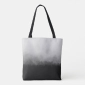 SILHOUETTE VAN BOMEN MET FOGS DRAAGTAS (Achterkant)