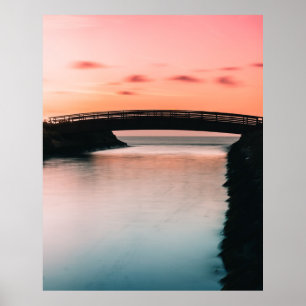 SILHOUETTE VAN BRIDGE POSTER