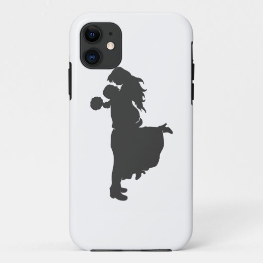 Silhouette van een paar Case-Mate iPhone case (Achterkant)