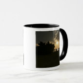 Silhouette van mariniers mok (Voorkant rechts)