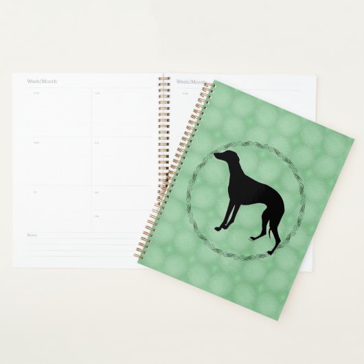 Silhouette Whippet (Devant avec enveloppe)