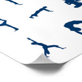 Silhouette Yoga Poses Thunder_Cove Poster (Hoek)