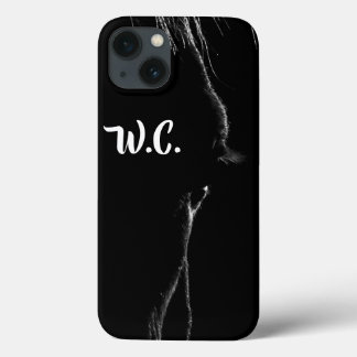 Silhouette (zwart-wit) iPhone 13 hoesje