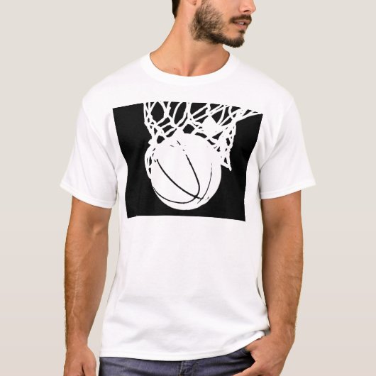 Silhouette (zwart/wit) t-shirt (Voorkant)
