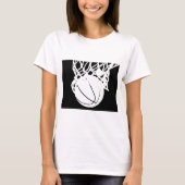 Silhouette (zwart/wit) t-shirt (Voorkant)