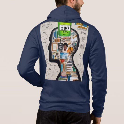 silhouetted_head_plusieurs_différents sweat - shir (Dos)