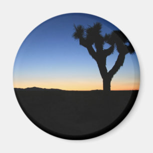 Silhouetted Joshua Tree Magneet