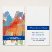 Silhouettes colorées et grandes (Devant & derrière)