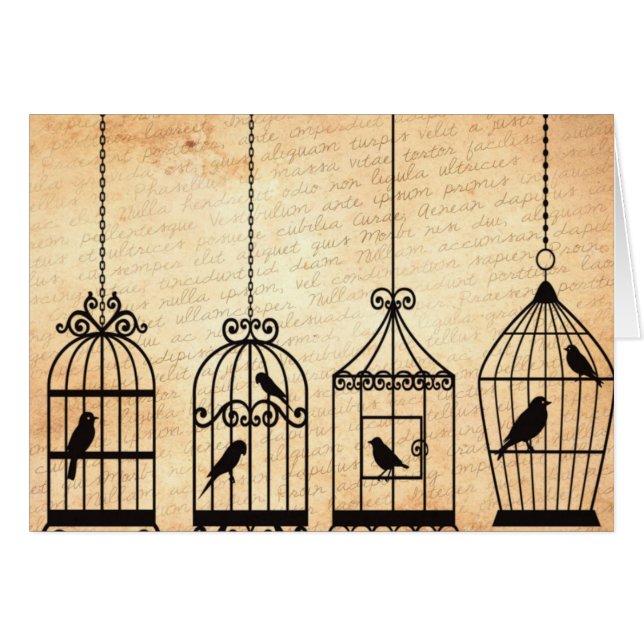 Silhouettes de cage (Devant horizontal)