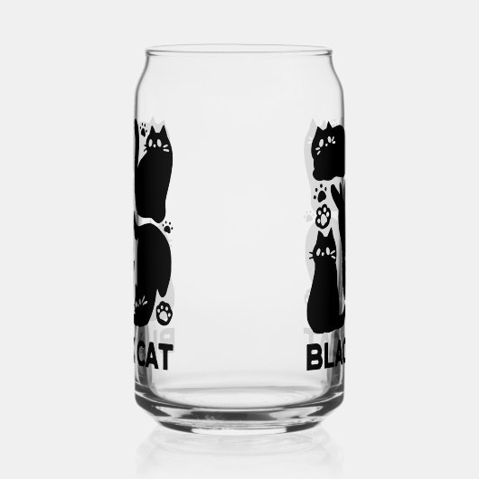 Silhouettes de chat noir - Design Feline mignon (Droite)