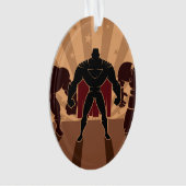 Silhouettes d'équipe de super héros (devant)