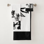 silhouettes grecques anciennes de l'impression Mus (En situation)