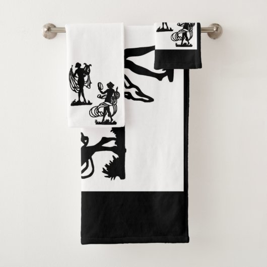 silhouettes grecques anciennes de l'impression Mus (En situation)