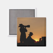 Silhouettes Magneet (Voorkant / Achterkant)