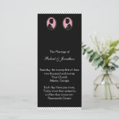 Silhouettes peintes Gay Wedding Programme (Debout devant)