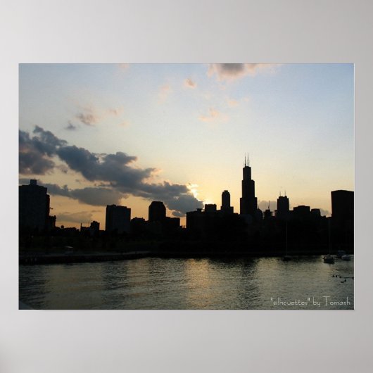 Silhouettes Poster (Voorkant)