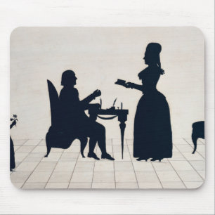 Silhouettes van Monsieur en Madame Roland Muismat