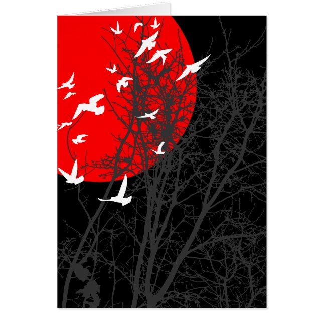 silhouetvogels (Voorkant)