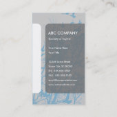 silhouetvogels visitekaartje (Achterkant)