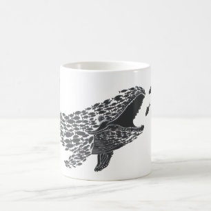 silhouetwalvis koffiemok