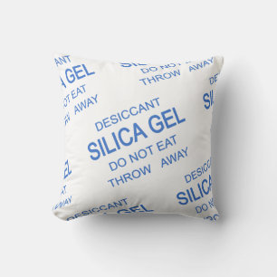 Silica Gel Pack Desiccant Funny Novelty Cushion Kussen