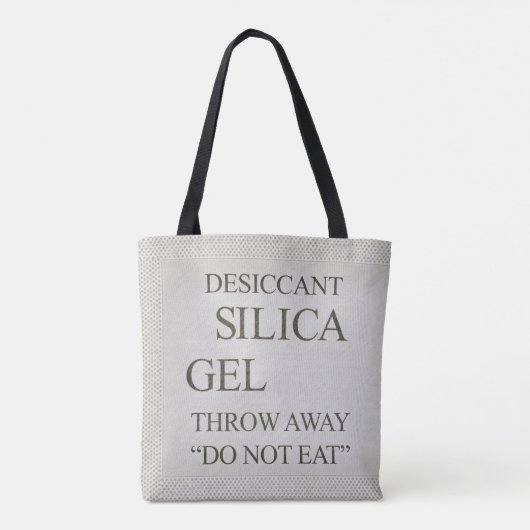 Silica Gel Shoulder Bag Draagtas (Achterkant)