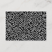 Silicium Visitekaartje (Achterkant)