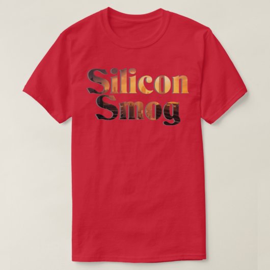 Siliciumsmog T-shirt (Design voorkant)