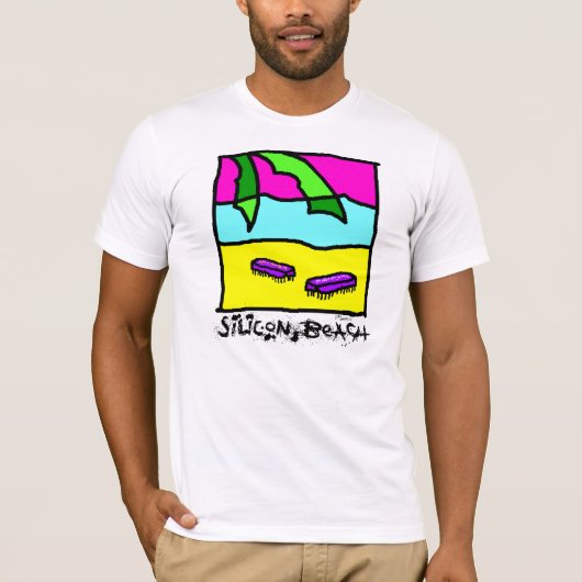 Silicon Beach T-shirt (Voorkant)