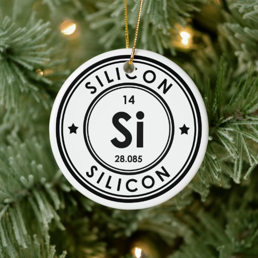Silicon Element keramisch siermiddel Ornament (Boom)
