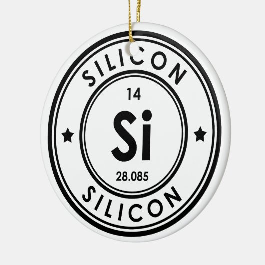 Silicon Element keramisch siermiddel Ornament (Links)