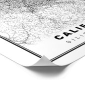 Silicon Valley Map Poster (Hoek)